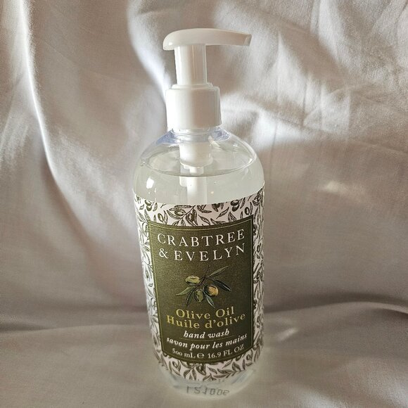 Crabtree & Evelyn Olive Oil Hand Wash 16.9 Fl Oz - Picture 1 of 3